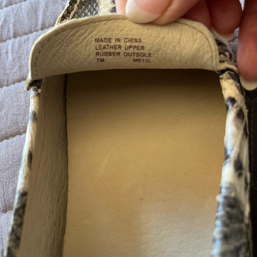 Michael Kors Snake Print Flats - Picture 3 of 4